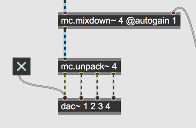 route patch cords max msp
